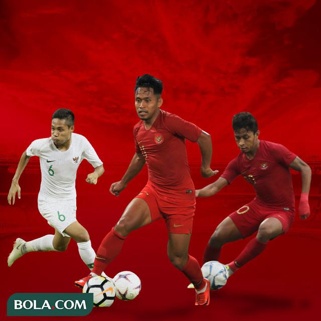 Timnas Indonesia - Evan Dimas, Andik Vermansah, Osvaldo Haay