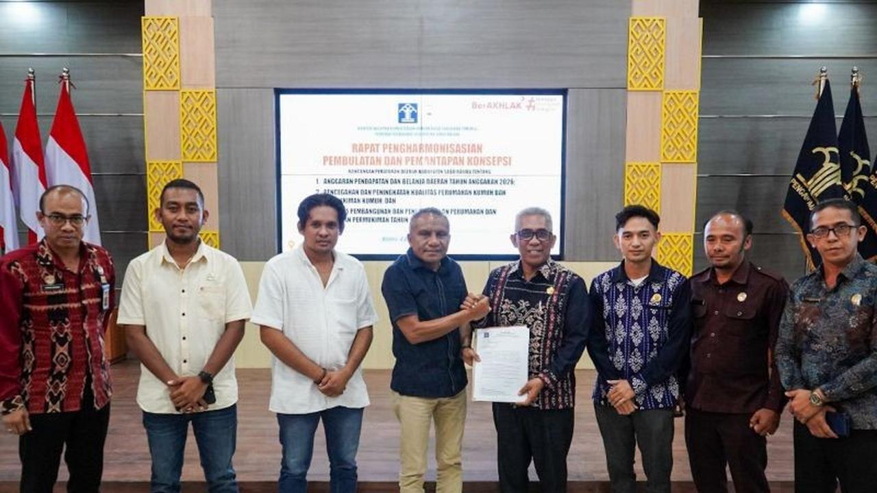 Kemenkum NTT dan Pemkab Sabu Raijua Tuntaskan Harmonisasi Tiga Raperda Strategis