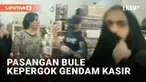 Sepasang bule diduga suami istri kepergok melakukan gendam, diduga terjadi di Pekajangan, Pekalongan. Seorang pria penjaga toko nyaris jadi korban. Bule tersebut mencoba mengambil uang di laci saat membayar makanan kucing yang dibeli.