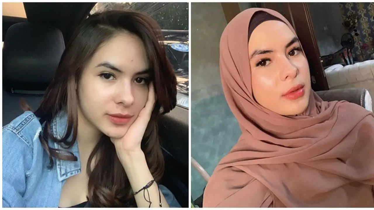 6 Potret Steffi Zamora saat Tampil Berhijab, Bikin Pangling
