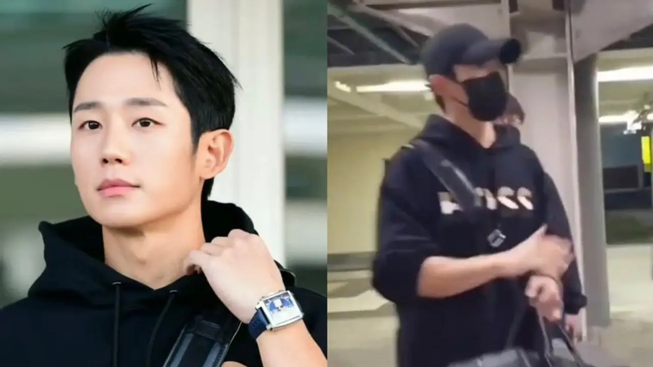 Jung Hae In datang ke Bali Indonesia