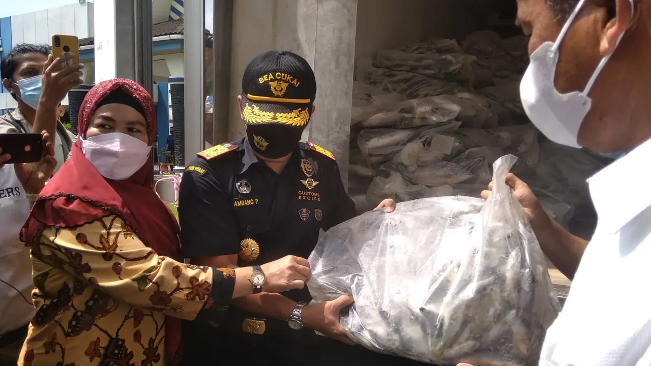 Ikan Ilegal Masuk Batam