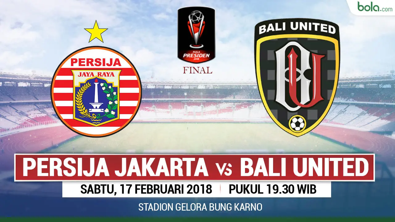 Persija Jakarta Vs Bali United