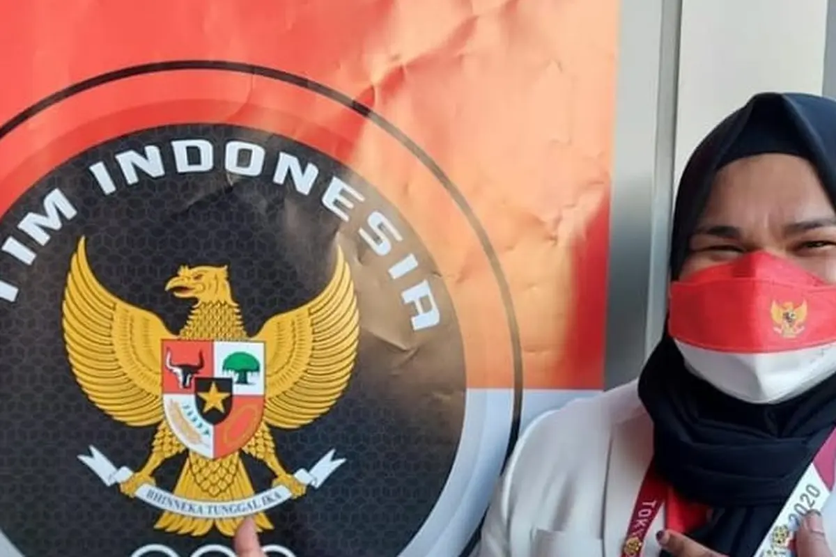 11 Potret Nurul Akmal, Atlet Angkat Besi Aceh Finis 5 Besar di Olimpiade Tokyo