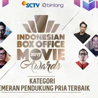 Berikut daftar nominasi IBOMA 2017 kategori Pendukung Pria Terbaik. (DI: Muhammad Iqbal Nurfajri/bintang.com)