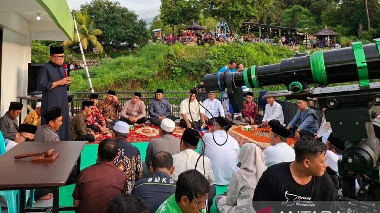 Kemenag NTB Gelar Rukyat Hilal Ramadhan Perdana di Lombok Utara, Hilal Terpantau Minus