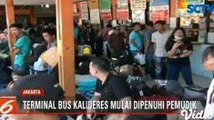 Mereka memilih mudik lebih cepat karena lebih murah dan untuk menghindari kepadatan di jalan.