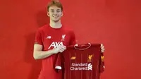 Sepp van den Berg resmi bergabung ke Liverpool. (dok. Liverpool FC)