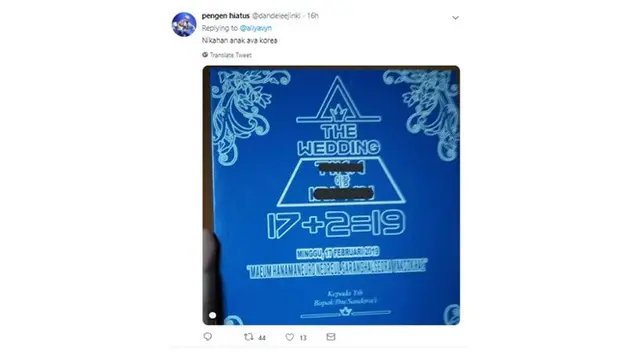 Desain Undangan Unik