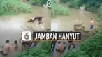 Kejadian apes dialami oleh seorang pemuda yang berada di dalam jamban tersebut. Karena jamban hanyut saat sedang digunakan.