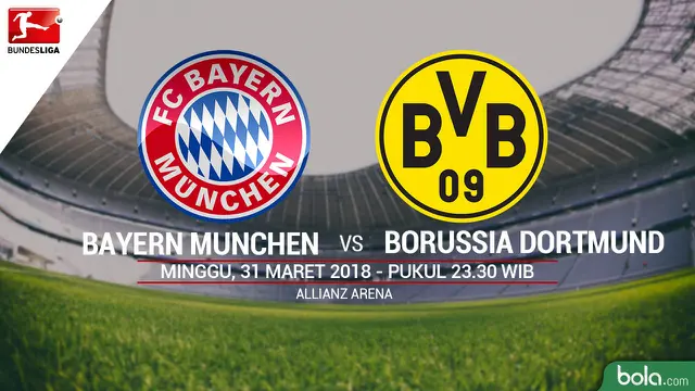 Bayern Munchen Vs Borussia Dortmund