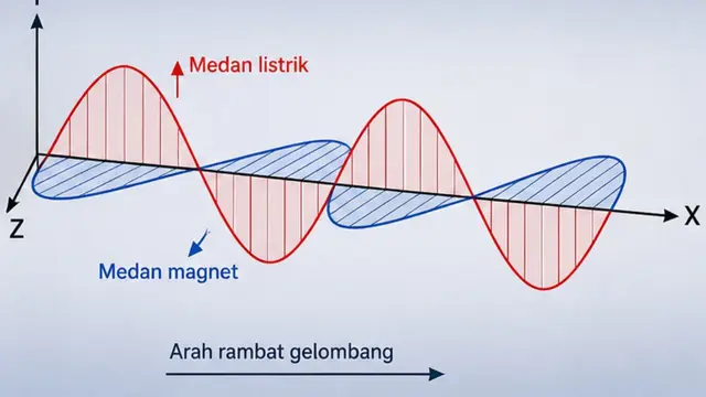Contoh Gelombang Transversal