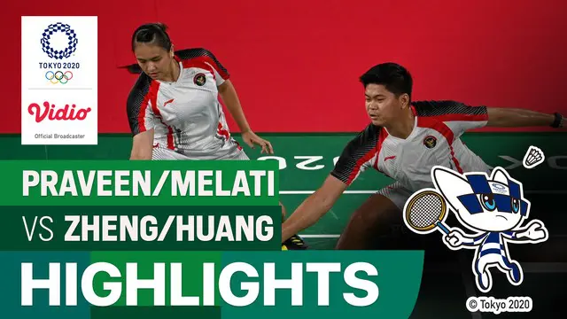 Berita video highlights laga Praveen Jordan / Melati Daeva Oktavianti melawan pasangan Tiongkok pada babak perempat final bulutangkis ganda campuran Olimpiade Tokyo 2020, Rabu (28/7/2021) pagi hari WIB.