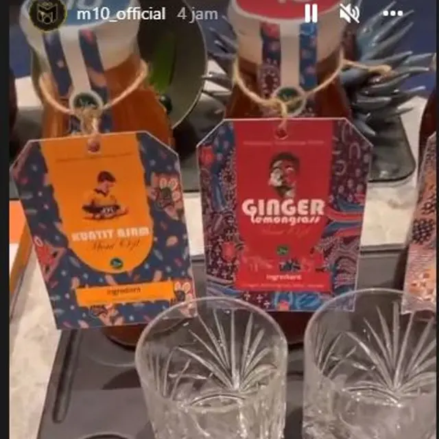 Mesut Ozil Tiba di Indonesia, Unggah Foto Minuman Jahe dan Rendang