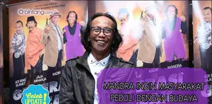 Dengan adanya Festival Kampung Cinangka Tempo Doeloe, Mandra berharap banyak orang yang mau peduli dengan budaya.