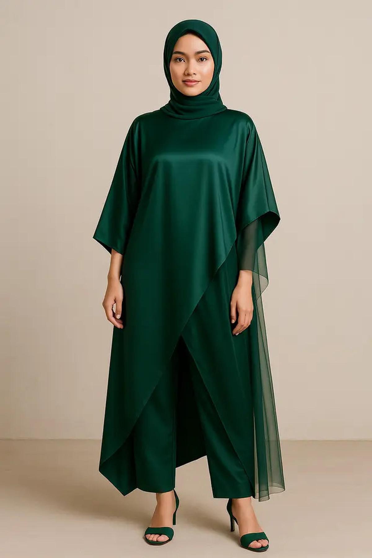 8 Model Kaftan Muslim Modern Buat Lamaran Biar Tampil Percaya Diri di Depan Keluarga Besar Pasangan