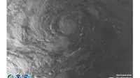Foto menyeramkan badai Irma (Credits: NASA/NOAA/UWM-CIMSS, William Straka III)