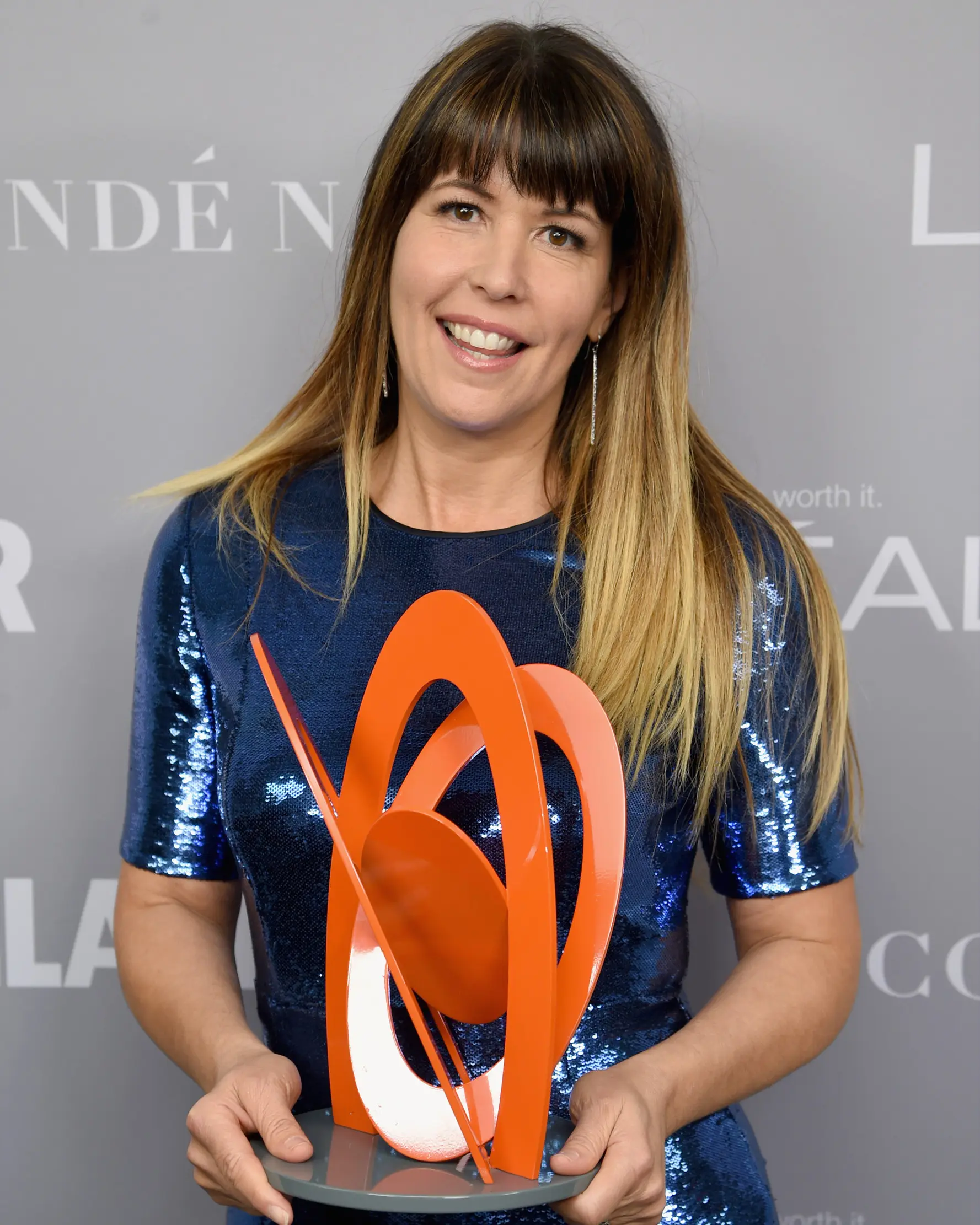 Patty Jenkins, sutrada film Wonder Woman ini berhasil memecahkan sejumlah rekor box-office tahun ini. Ia menjadi wanita pertama yang menyutradarai film dengan penghasilan lebih dari 100 juta dollar AS pada pemutaran pertama. (Dimitrios Kambouris /AFP)