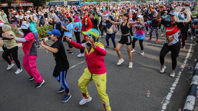 Tumpah Ruah Warga Padati Car Free Day