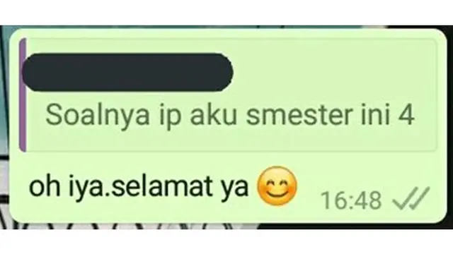 6 Chat Pamer IPK Kuliah Ini Bikin Elus Dada