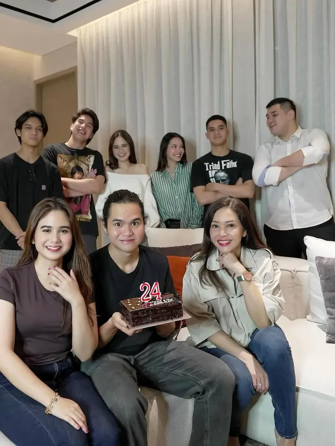 Gaya Alyssa Daguise, Syifa Hadju, dan Tissa Biani Rayakan Ultah Dul Jaelani, Tiga Calon Mantu Maia Estianty Kumpul Bareng