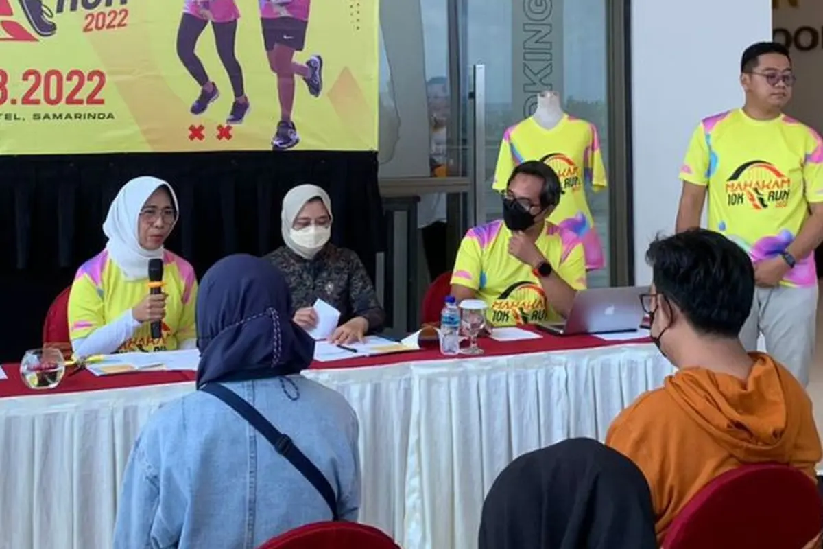Ada Semangat Kemerdekaan di Mahakam 10K 2022 di Ibu Kota Nusantara