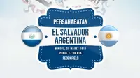 El Salvador vs Argentina (Liputan6.com/Sangaji)