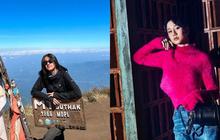 8 Potret Keseruan Keisya Levronka Saat Mendaki Gunung, Mengaku Berbekal Nekat