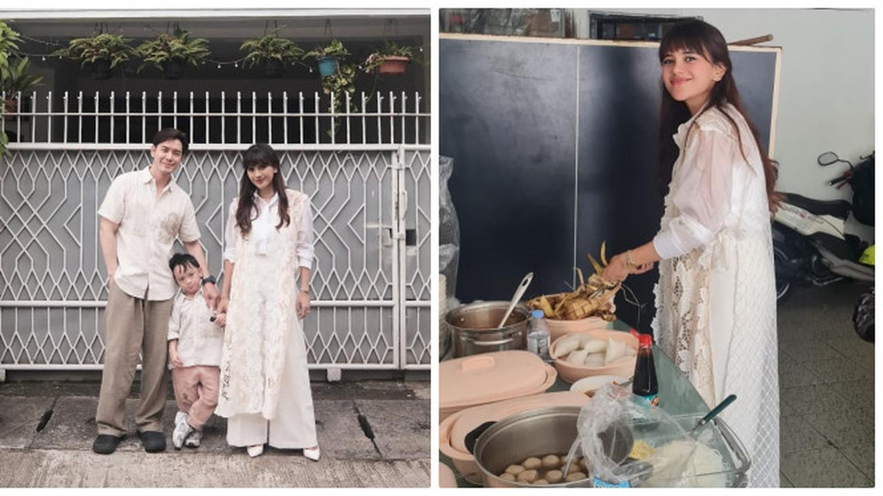 6 Potret Audi Marissa Rayakan Lebaran 2025, Pindah Agama Ikut Suami Tahun