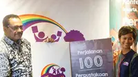 Taman Bacaan Pelangi Resmikan Perpustakaan ke-100 di Indonesia Timur