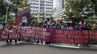 Aksi Solidaritas untuk Andrie Yunus Menggema di Depan MK