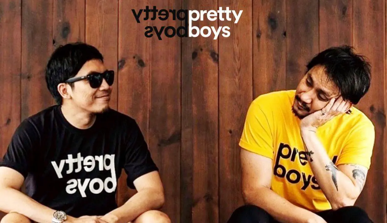 <p>Tidak hanya kompak sebagai pembawa acara hingga mendirikan band, Vincent dan Desta juga kompak bermain dalam film Pretty Boys tahun 2019 silam. (FOTO: instagram.com/desta80s/)</p>