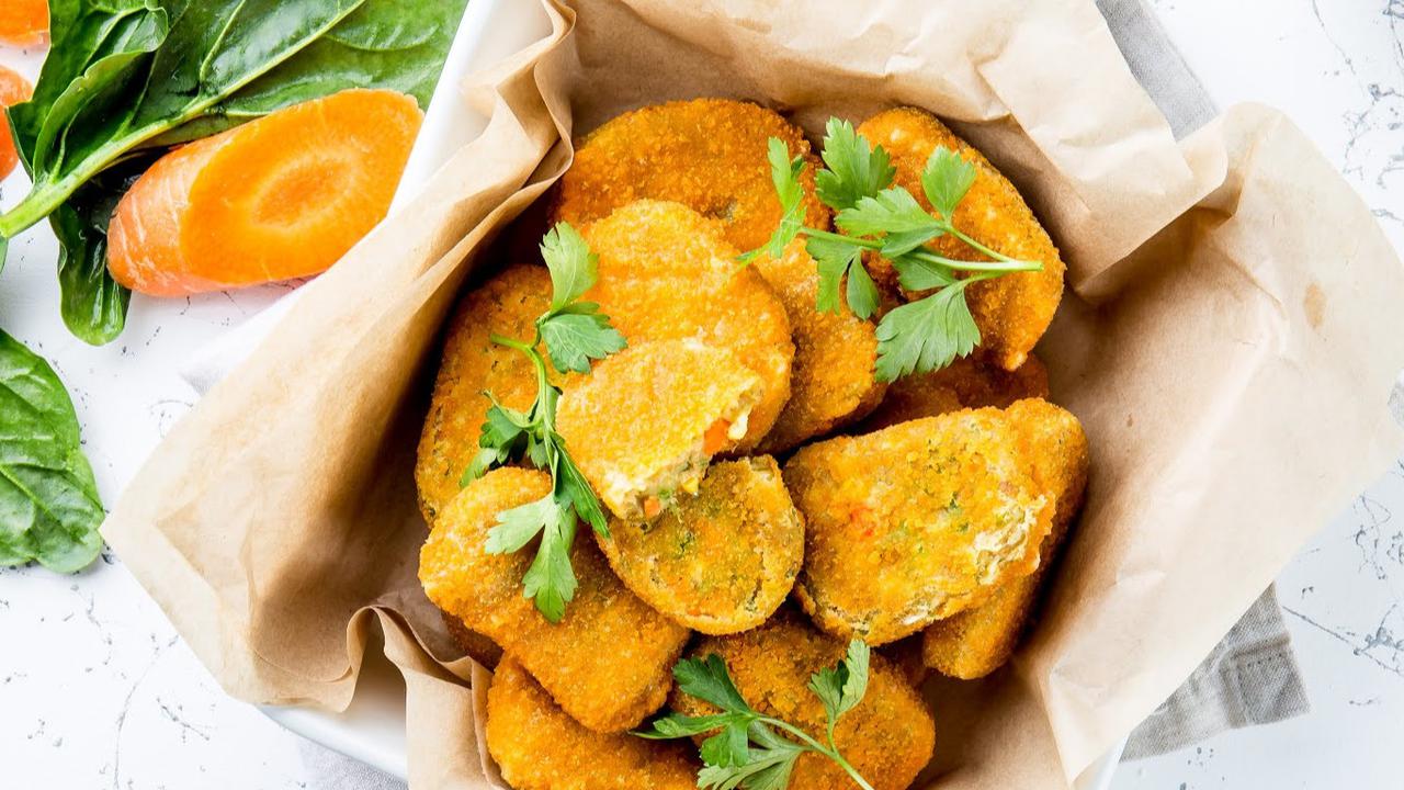 nugget sayur bayam