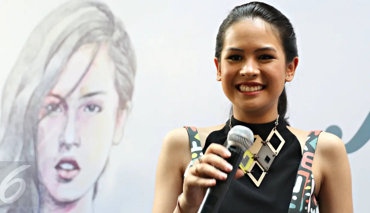 Maudy Ayunda artis cantik dan bersuara merdu (Liputan6.com/Immanuel Antonius) 