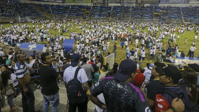FOTO Tragedi Sepak Bola El Salvador
