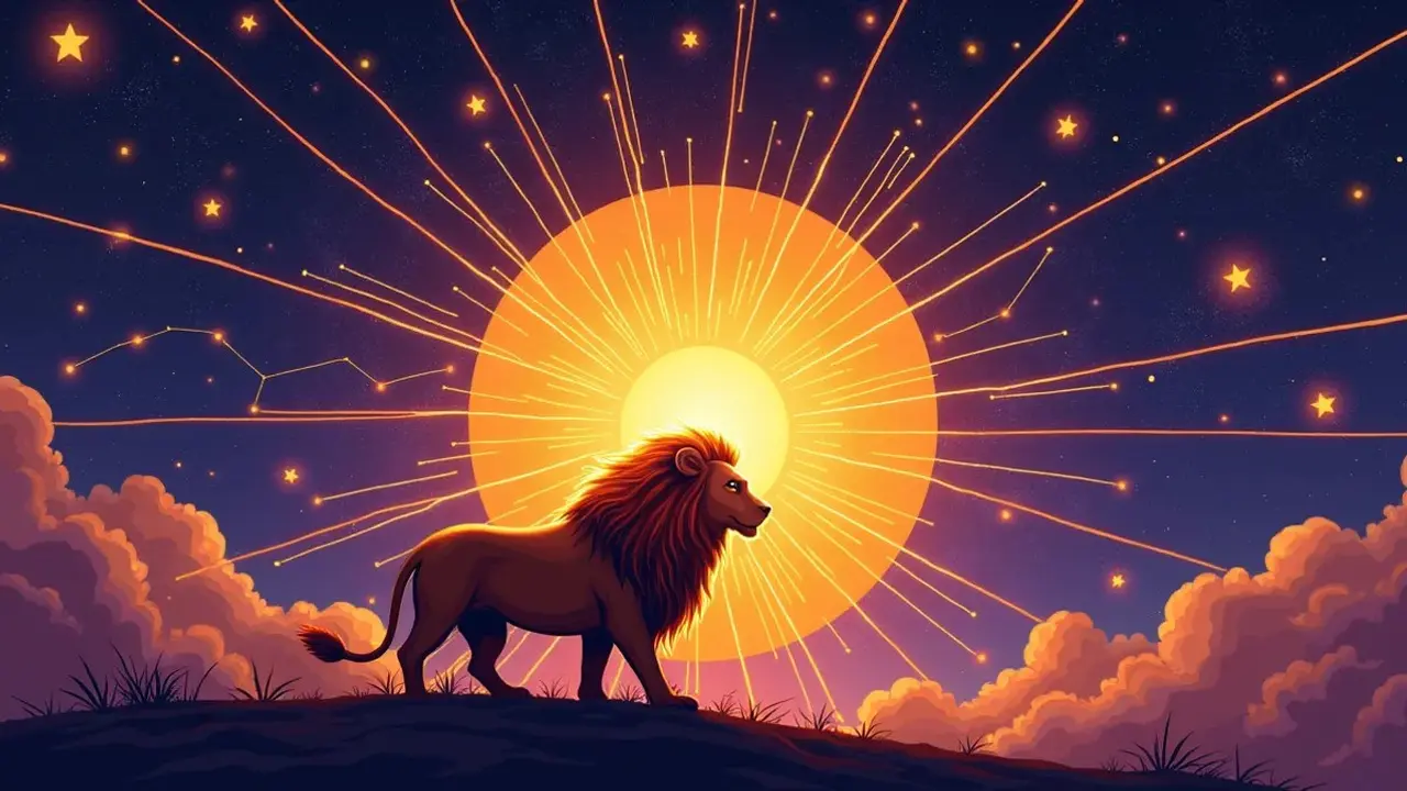 logo zodiak leo