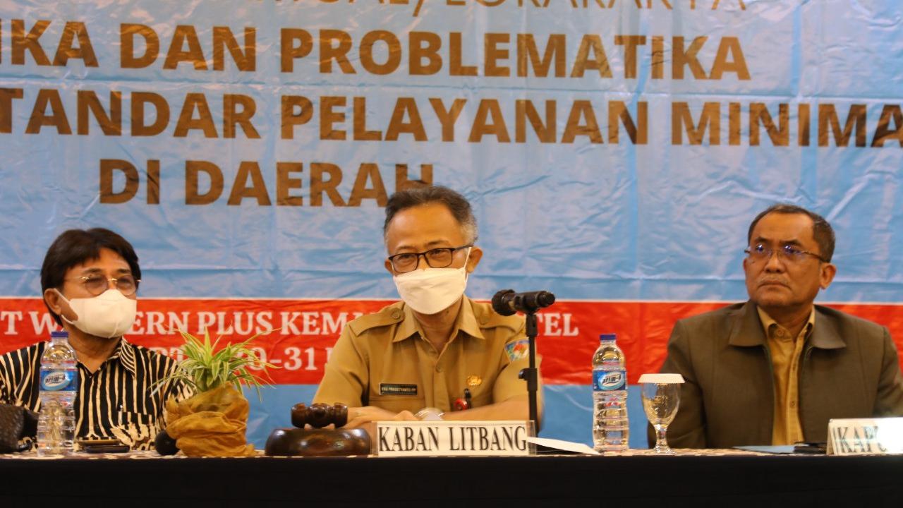 Tukar Pikiran sambil Bercerita Kemajuan Standar Pelayanan Minimal di Daerah (Istimewa)