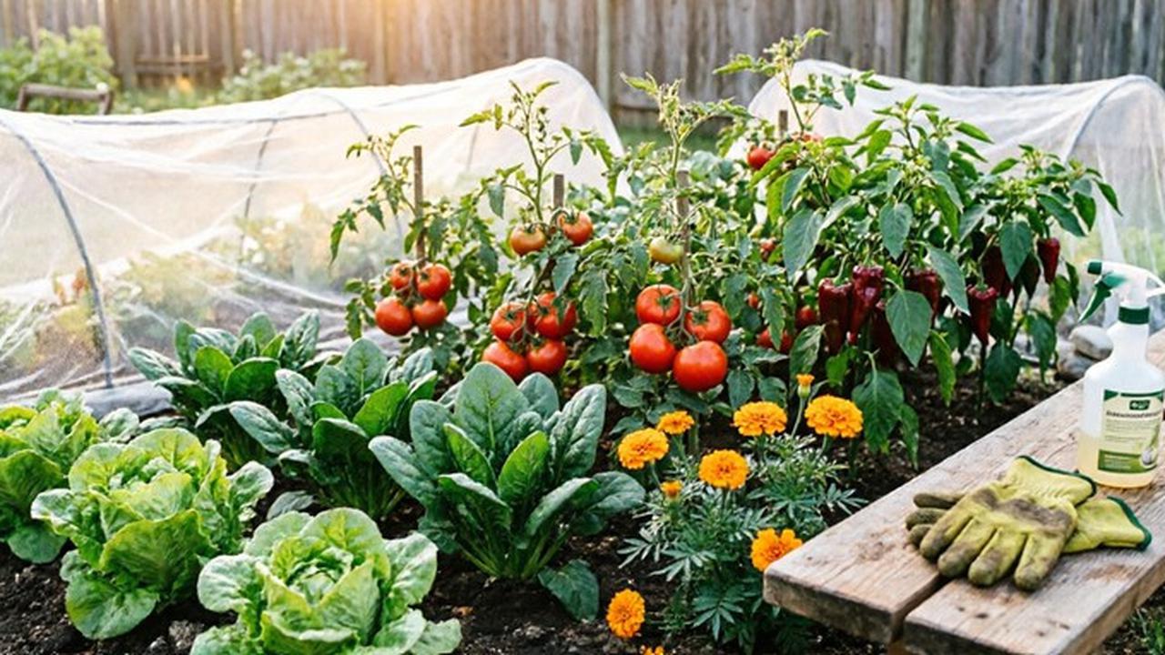 Cara Membuat Kebun Sayur di Rumah yang Tidak Diserang Ulat (AI Generated)