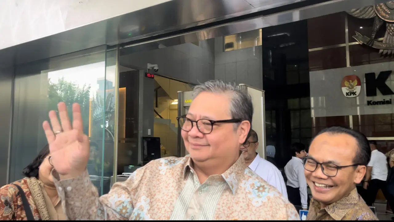 Menko Airlangga Datangi KPK