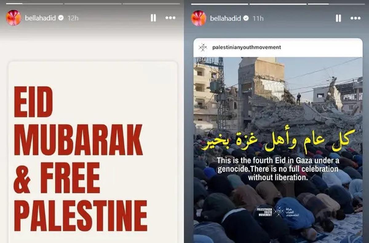 Bella Hadid Ucap Selamat Hari Raya Idul Adha, Sembari Kumandangkan Pembebasan Palestina