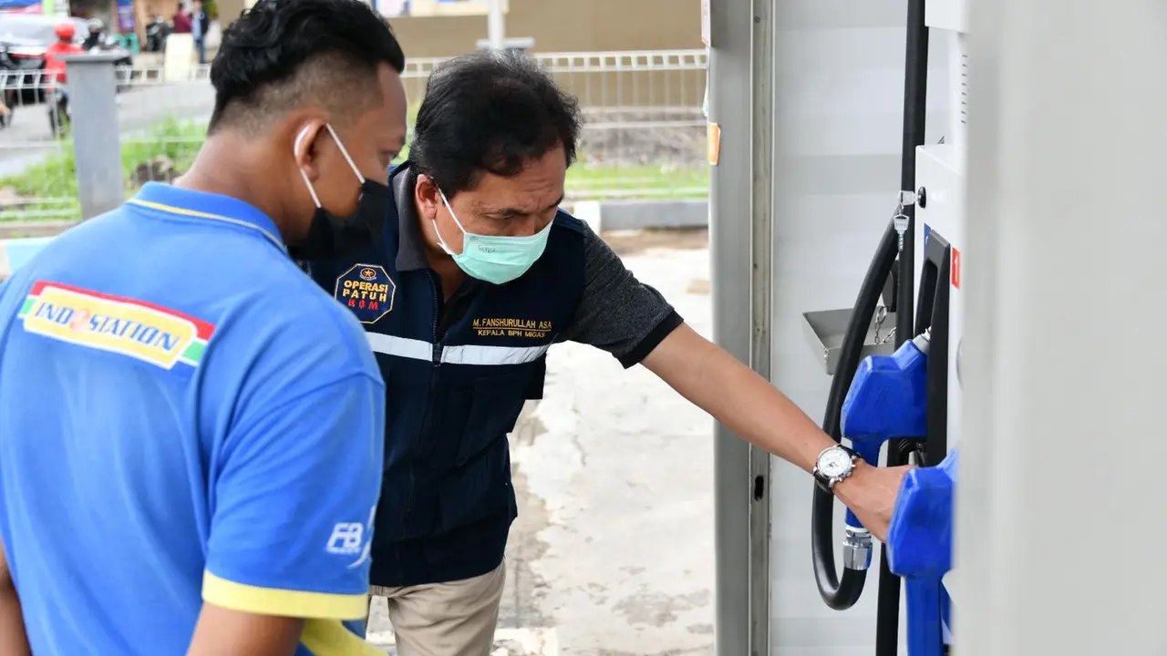 Penuhi Tugas Pengawasan dan Pengaturan BPH Migas Meninjau Langsung SPBU mini Exxonmobil