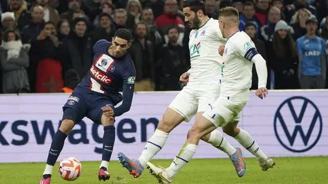 Hasil Marseille vs PSG di Coupe de France