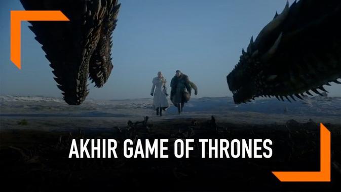 VIDEO: Kalimat Perpisahan Pemain Game of Thrones - ShowBiz 