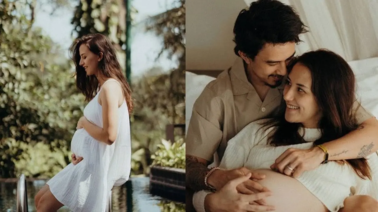 Jelang Melahirkan, Ini 6 Potret Maternity Shoot Anak ke-3 Dahlia Poland