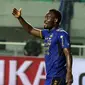 Pemain Persib Bandung, Michael Essien (Liputan6.com/Helmi Fithriansyah)