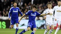 Babak Pertama, Chelsea Pesta Gol ke Gawang Swansea