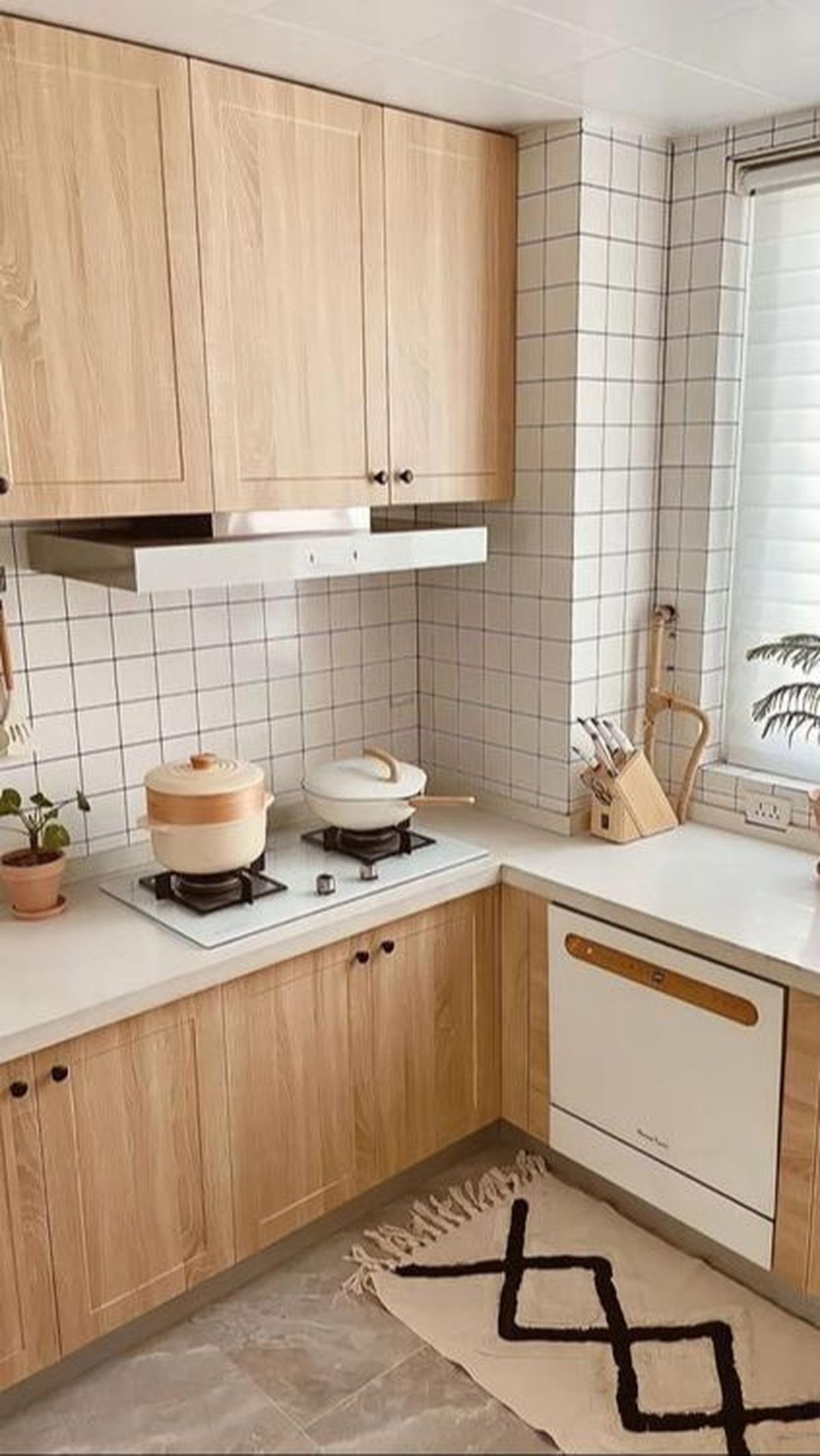 Kitchen Set Japandi Full Kayu