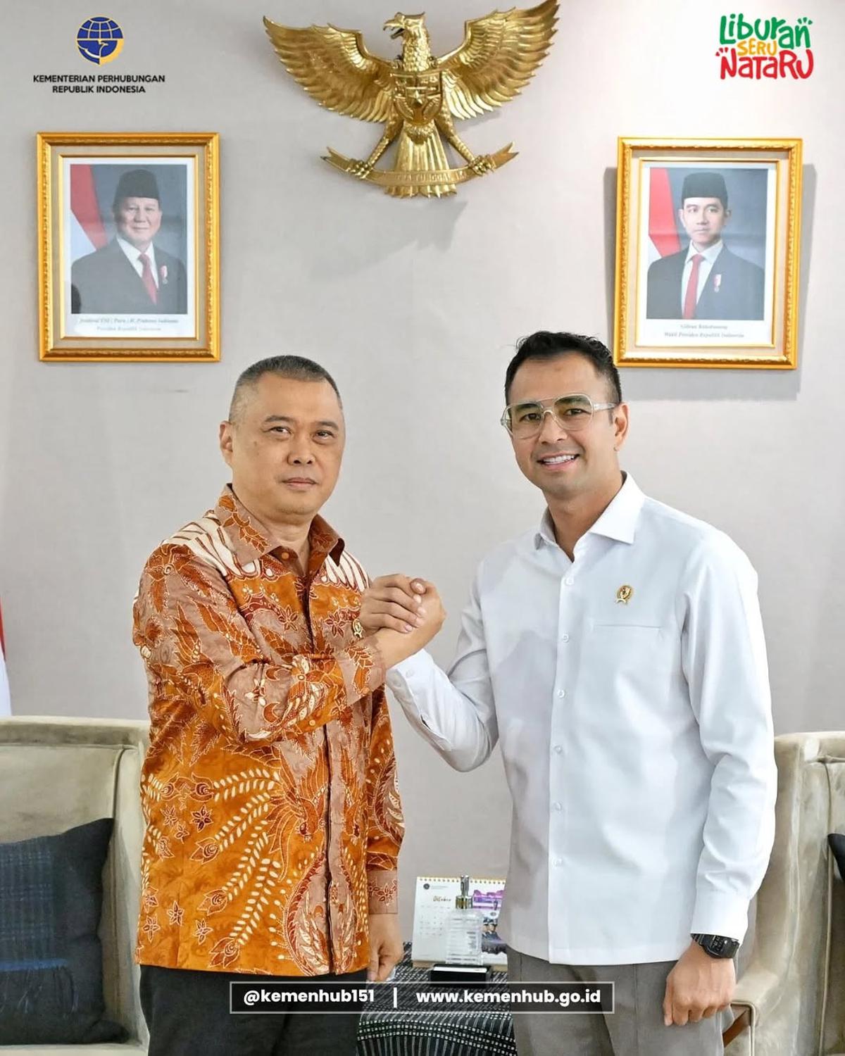 Potret Raffi Ahmad Aktif Bekerja sebagai Utusan Khusus Presiden, Kolaborasi dengan Kementerian Perhubungan