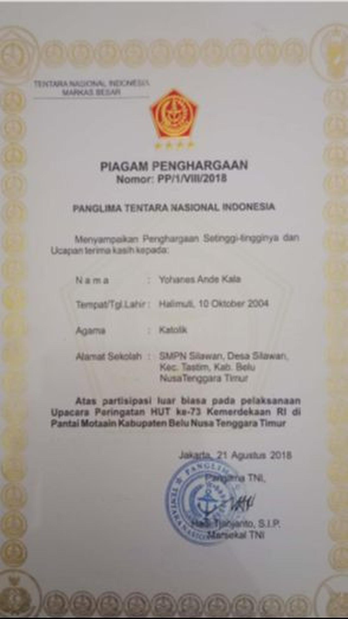 Dok. Istimewa