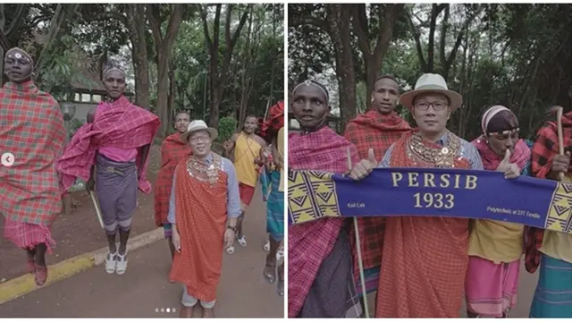 Ridwan Kamil dan Orang-orang Suku Maasai